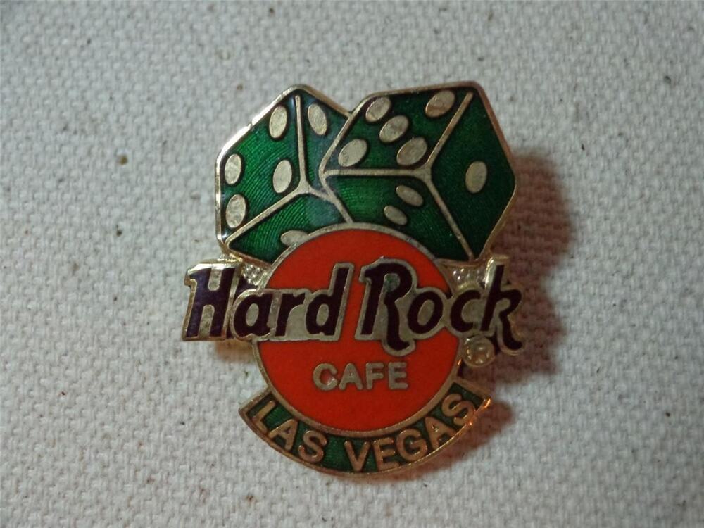 Hard Rock Cafe Las Vegas Dice Green Pin -061323